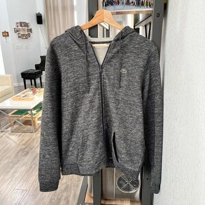 Lacoste zipper hoodie
